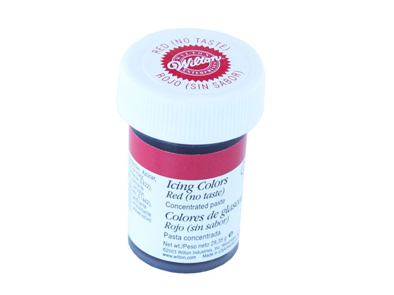 lebensmittelfarbe gel red no taste 28g